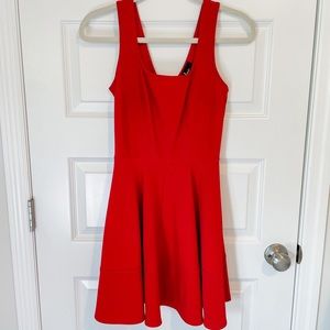 Lulu’s red back zip dress - sz. S